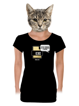 dámské tričko s lemem