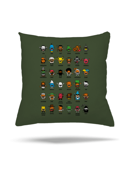 Basty polštář Olive Green