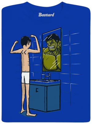 Hulk pánské dlouhý rukáv Royal Blue