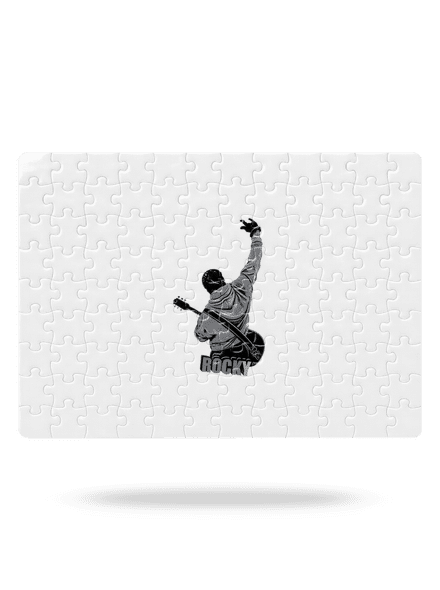 Rocky puzzle White