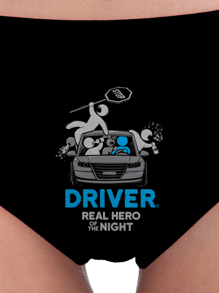 Driver dámské kalhotky Black