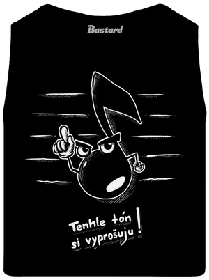 Tón pánské tílko Black