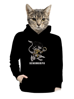 Xenomorph dámská mikina klokanka Black