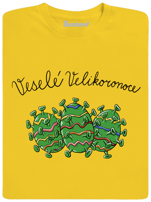 Veselé Velikoronoce pánské tričko Gold