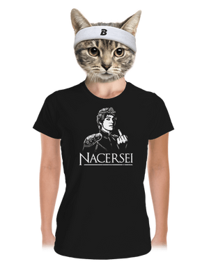 Nacersei dámské sportovní tričko Black