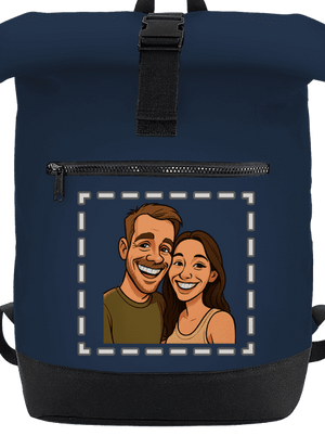 Karikatura z vlastní fotky batoh French Navy