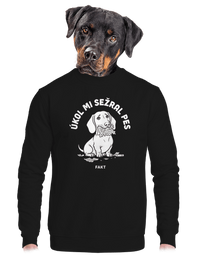 unisex mikina bez kapuce