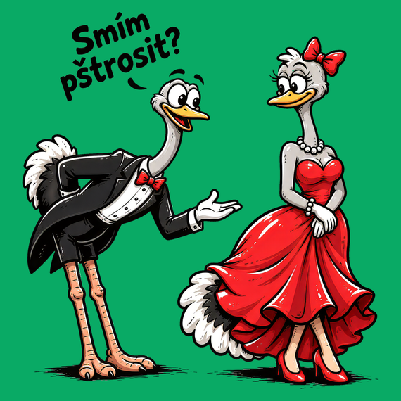 Smím pštrosit?