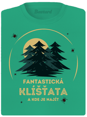 Fantastická klíšťata dámské sportovní tričko Mint Mal