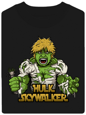 Hulk Skywalker unisex mikina bez kapuce Black