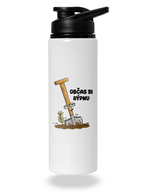 Občas si rýpnu lahev na vodu White