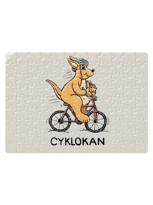Cyklokan puzzle White
