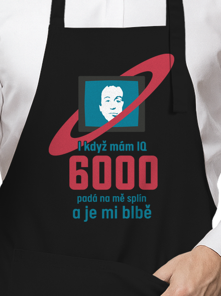 IQ 6000 zástěra Black