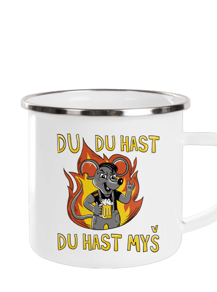 Du hast myš plecháček White