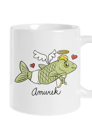 Amurek klasický hrnek White