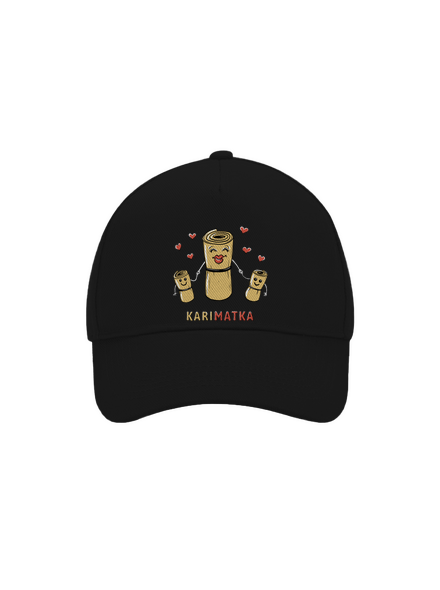 Karimatka kšiltovka baseballka Black