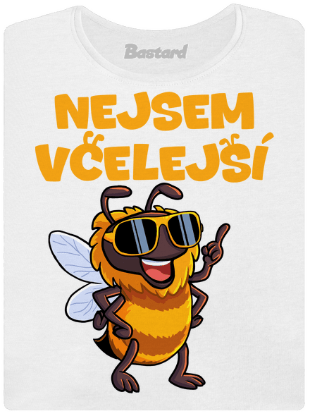 Nejsem včelejší dámské tričko s lemem White