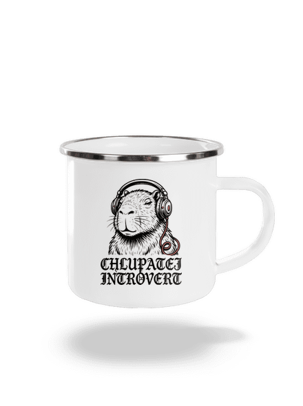Chlupatej introvert plecháček White