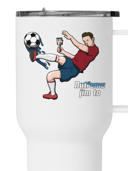 Natřeme jim to - Fotbal termohrnek White