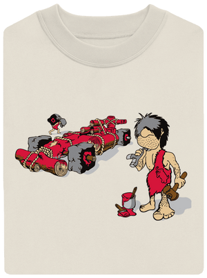 Formule unisex mikina bez kapuce Off White