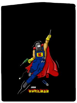 Kutilman dámská mikina na zip Black