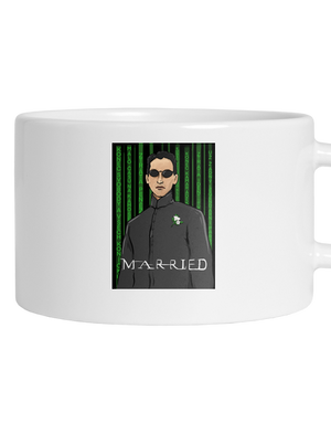 Neoženich hrnek makronka White