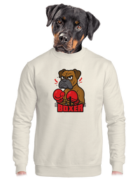 unisex mikina bez kapuce