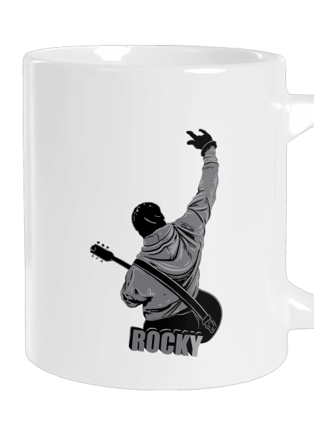 Rocky velký hrnek White