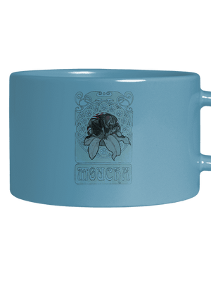 Moucha hrnek makronka Blue Macaron