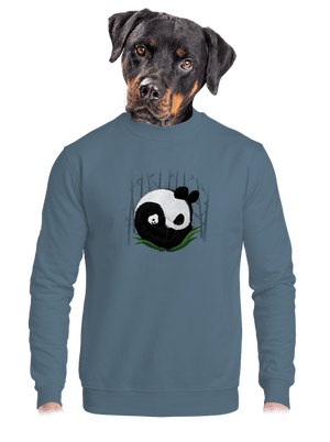 unisex mikina bez kapuce