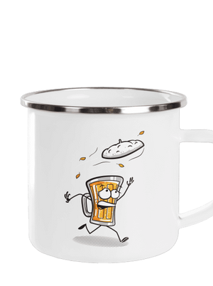 Čepice plecháček White