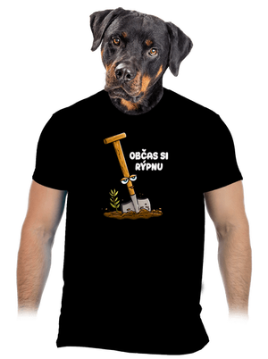 Občas si rýpnu pánské tričko Black