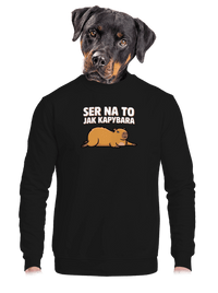 unisex mikina bez kapuce