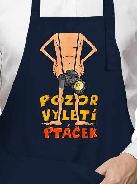 Vyletí ptáček zástěra Navy