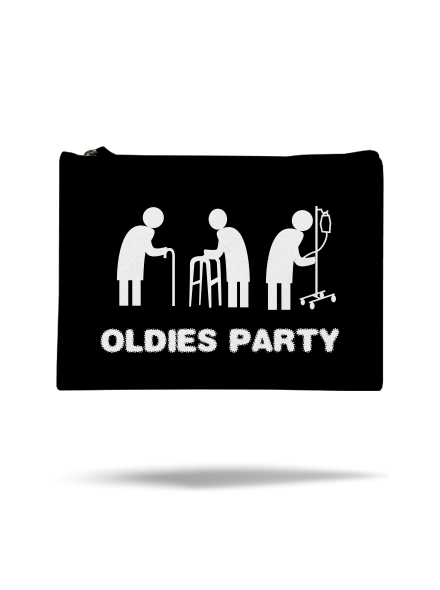 Oldies party taštička Black