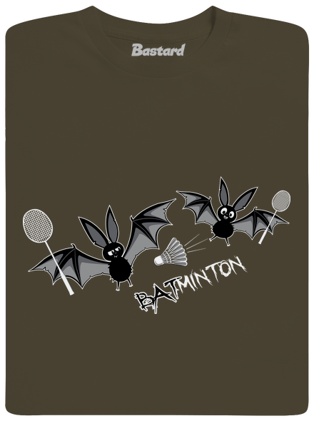 Batminton pánské dlouhý rukáv Urban Khaki