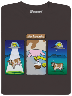 Alien Cappuccino pánské dlouhý rukáv Bear Brown