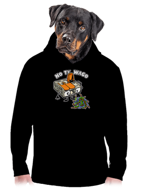 Wago svorka pánská mikina klokanka Black