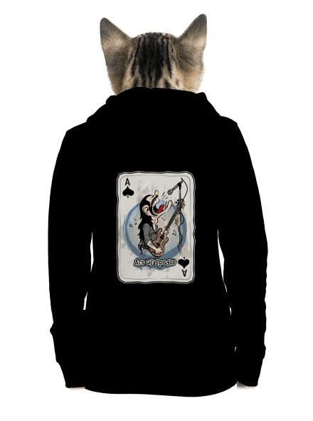 Ace of Spades dámská mikina na zip Black