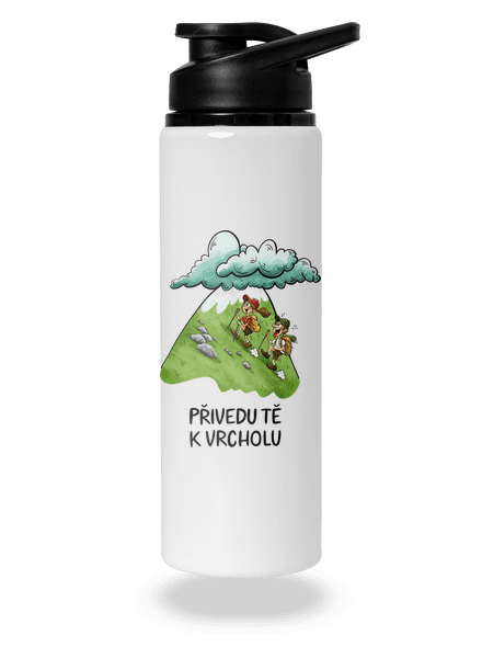 Přivedu tě k vrcholu lahev na vodu White