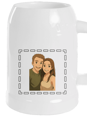 Ghibli efekt z vlastní fotky půllitr White