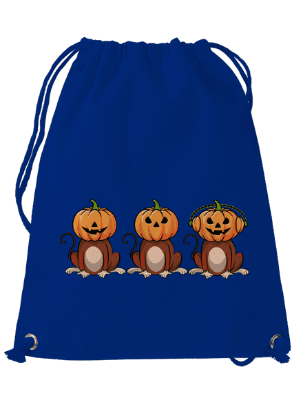 Halloween opičky vak Royal Blue Mal