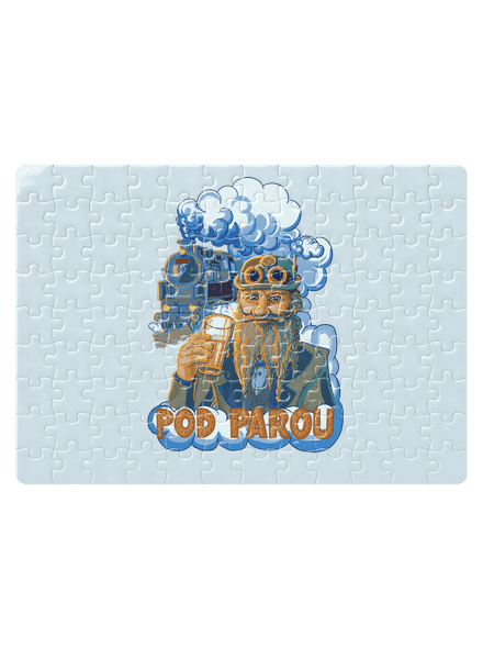Pod parou puzzle White
