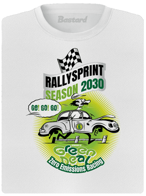 Rallysprint 2030 dámské sportovní tričko White