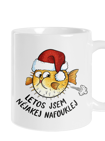 Jsem nafouklej klasický hrnek White