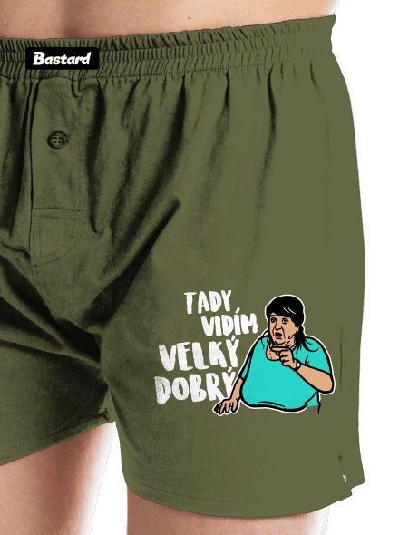Velký dobrý pánské trenky Khaki