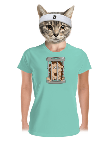 Ježeček v kleci dámské sportovní tričko Mint Mal