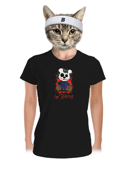 Serious dámské sportovní tričko Black