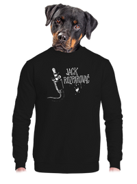 unisex mikina bez kapuce