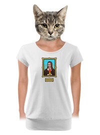 dámské tričko s lemem